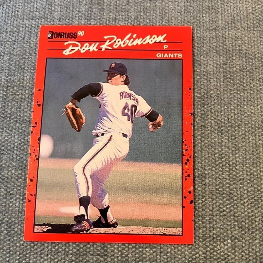 1990 Donruss San Francisco Giants Baseball Card Trading Card
